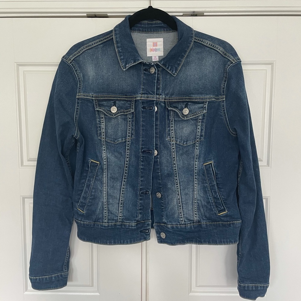 LuLaRoe Harvey denim jacket